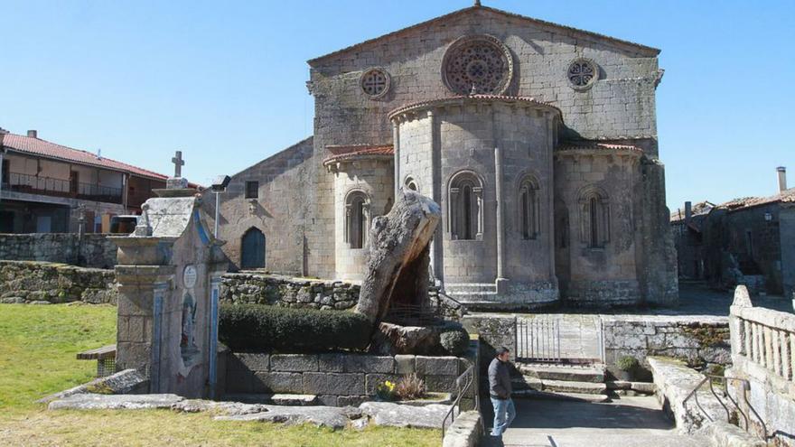 El histórico santuario dedicado a Santa Mariña. |   // IÑAKI OSORIO