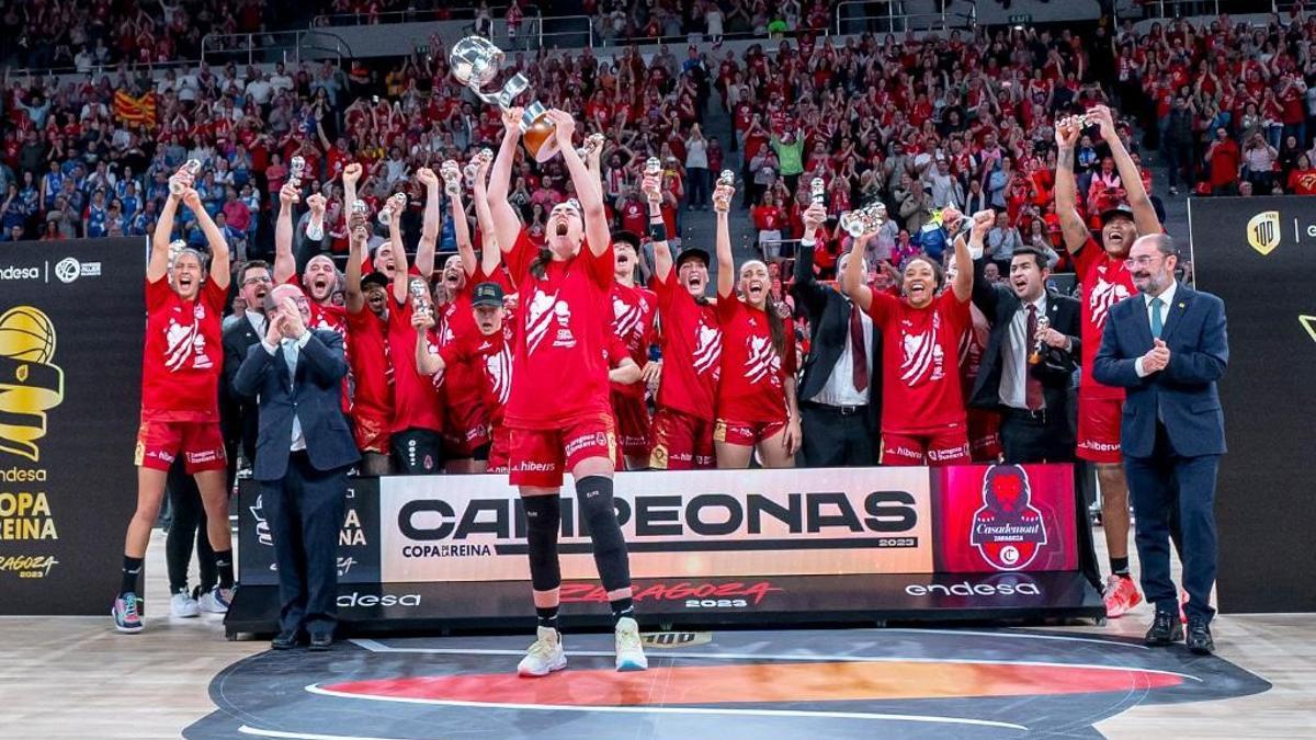 Zaragoza acogerá la Copa de la Reina de baloncesto en 2025 y 2027