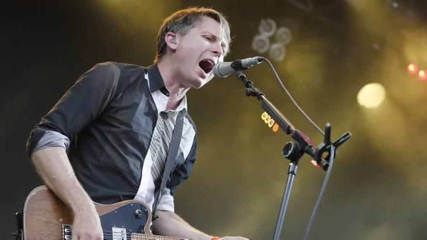 Alex Kapranos, cantante de Franz Ferdinand.