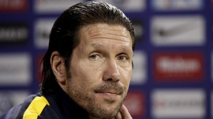 Simeone : "El partido está al 50 %"