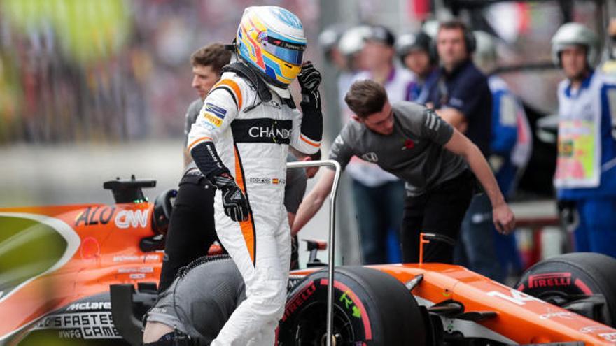 Accidente de Fernando Alonso en Yas Marina