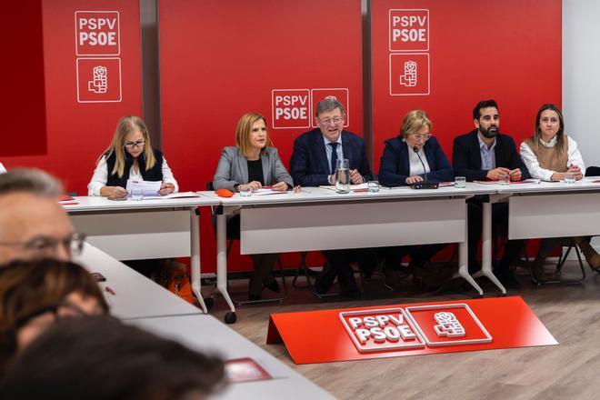 Ejecutiva de los socialistas valencianos