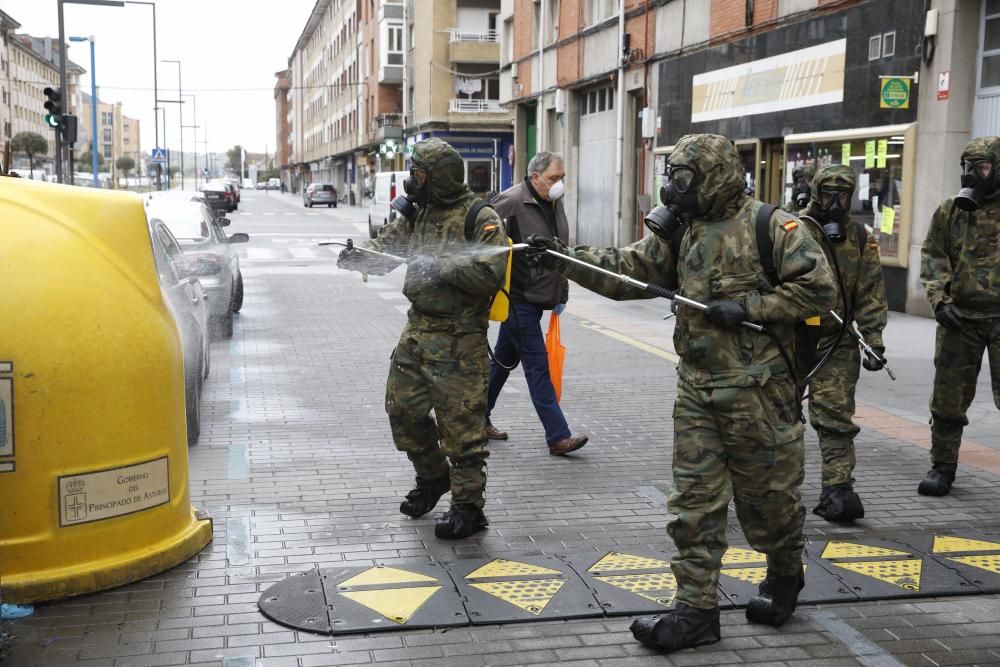 El regimiento Príncipe, en Lugones