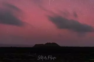 Las espectaculares auroras boreales vistas desde Lanzarote