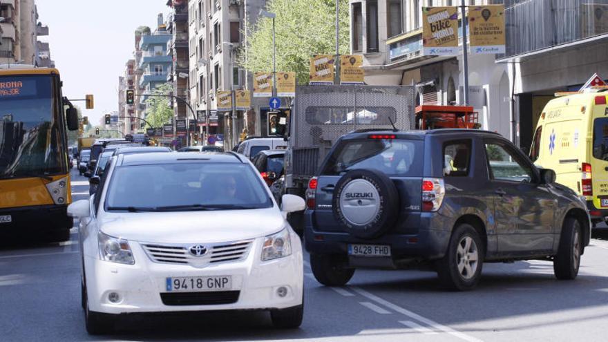 Trànsit a la carretera Barcelona.