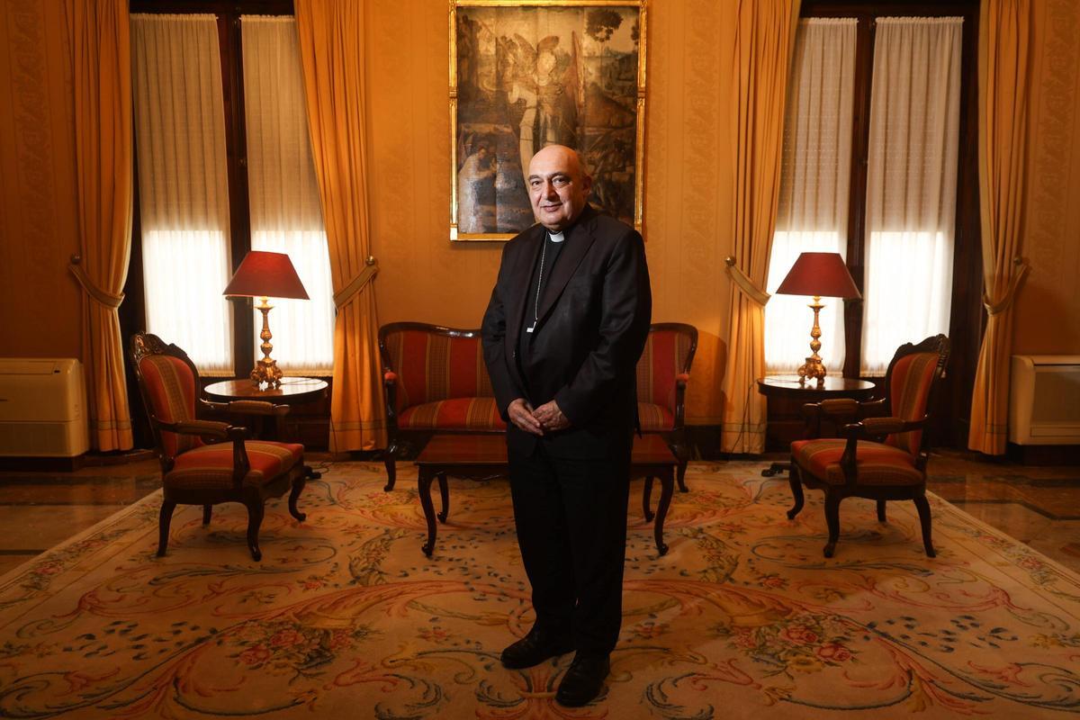 Enrique Benavent posa para la entrevista.