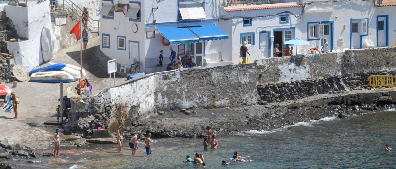 Imagen de las edificaciones a pie de playa en Tufia, en el municipio de Telde. | | JUAN CARLOS CASTRO