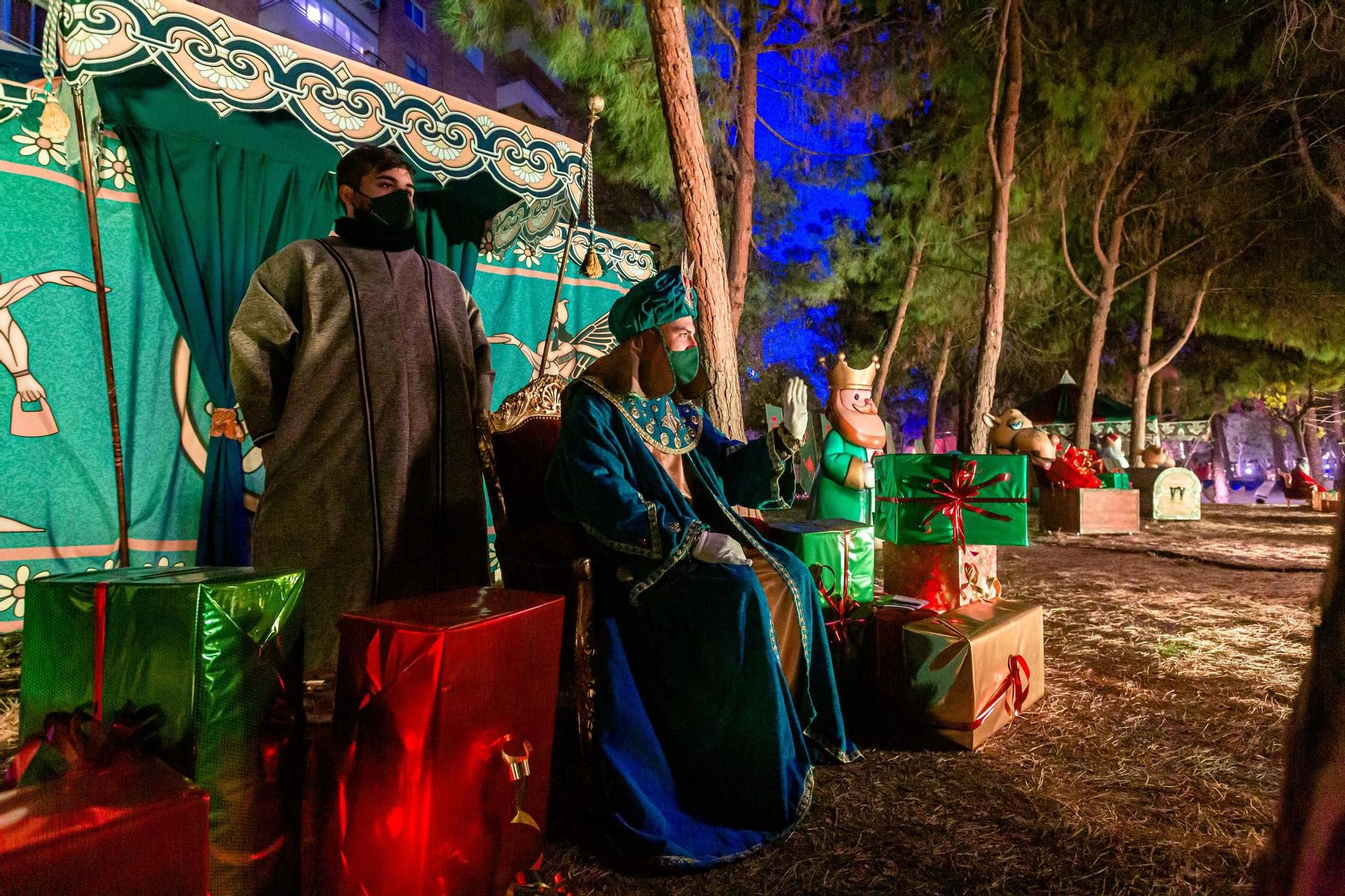 Así es el campamento de los Reyes Magos en Benidorm