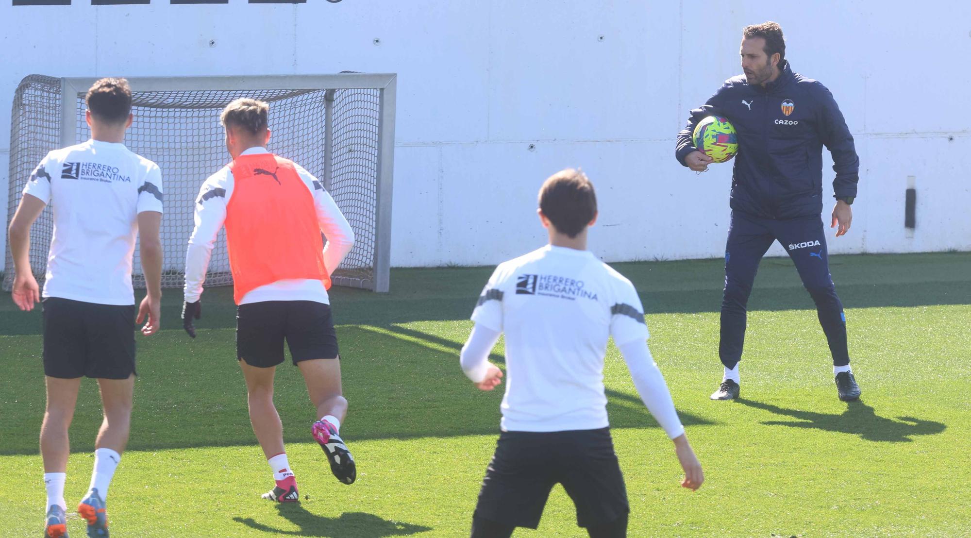 Así ha sido el entrenamiento del Valencia CF de este miércoles