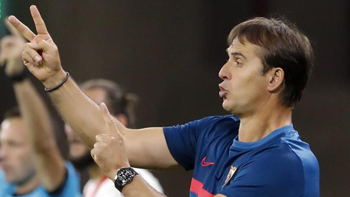 Julen Lopetegui, entrenador del Sevilla