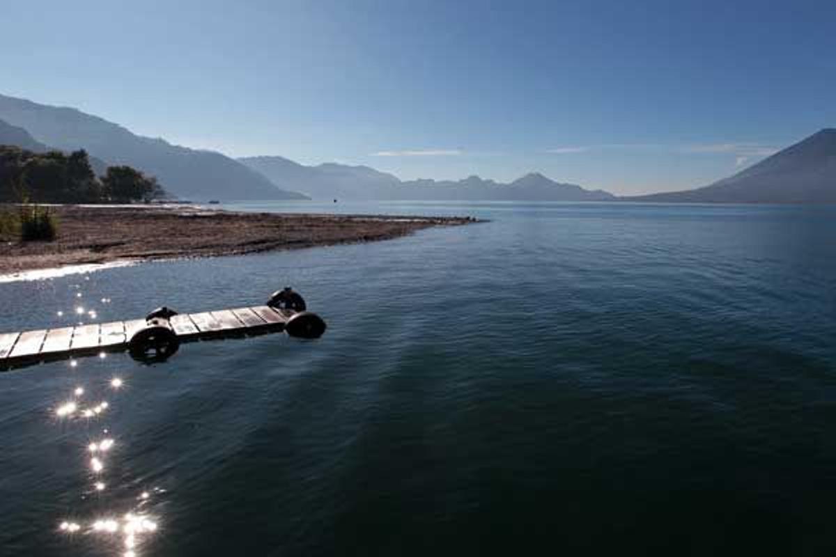 Lago Atitlán, en los alrededores de Panajachel