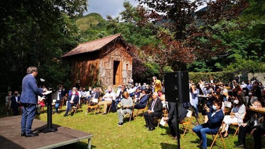 L&#039;acte d&#039;entrega de la medalla Carrasco i Formiguera a Carles Puigdemont, el 18 de setembre del 2021