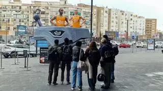 El Roig Arena traslada su monumento de Madrid a la Estación Joaquín Sorolla de Valencia