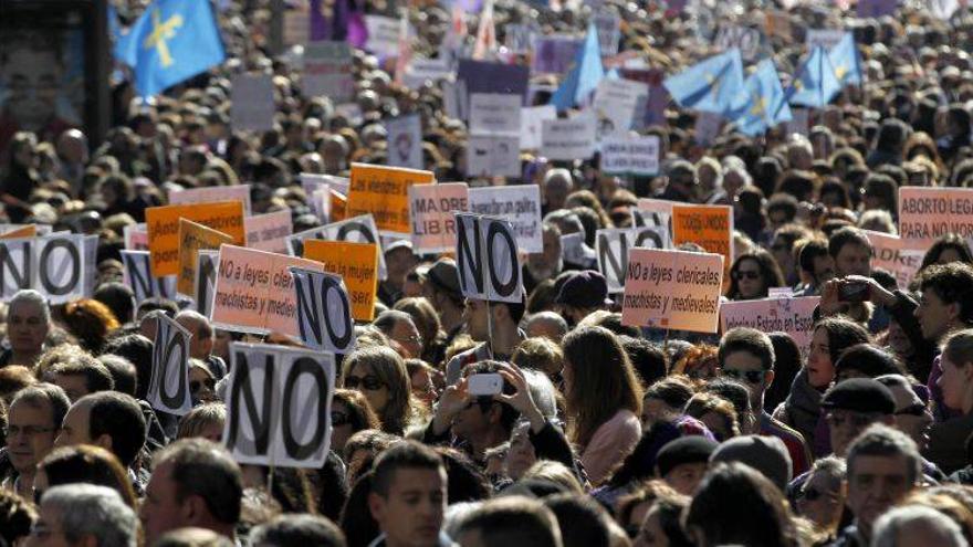 Cine contra la ley del aborto