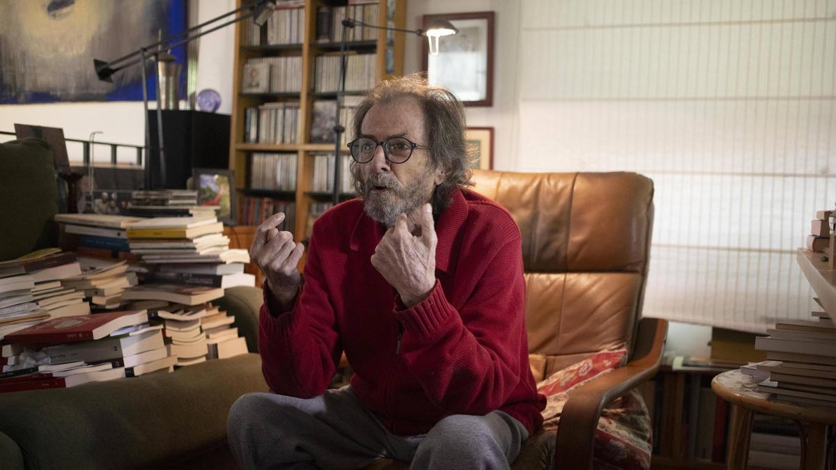 La última entrevista que Josep Piera concedió a Levante-EMV en octubre