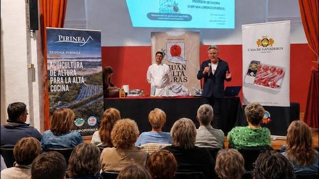 El cocinero Jorge Gil impartió una ‘masterclass’.
