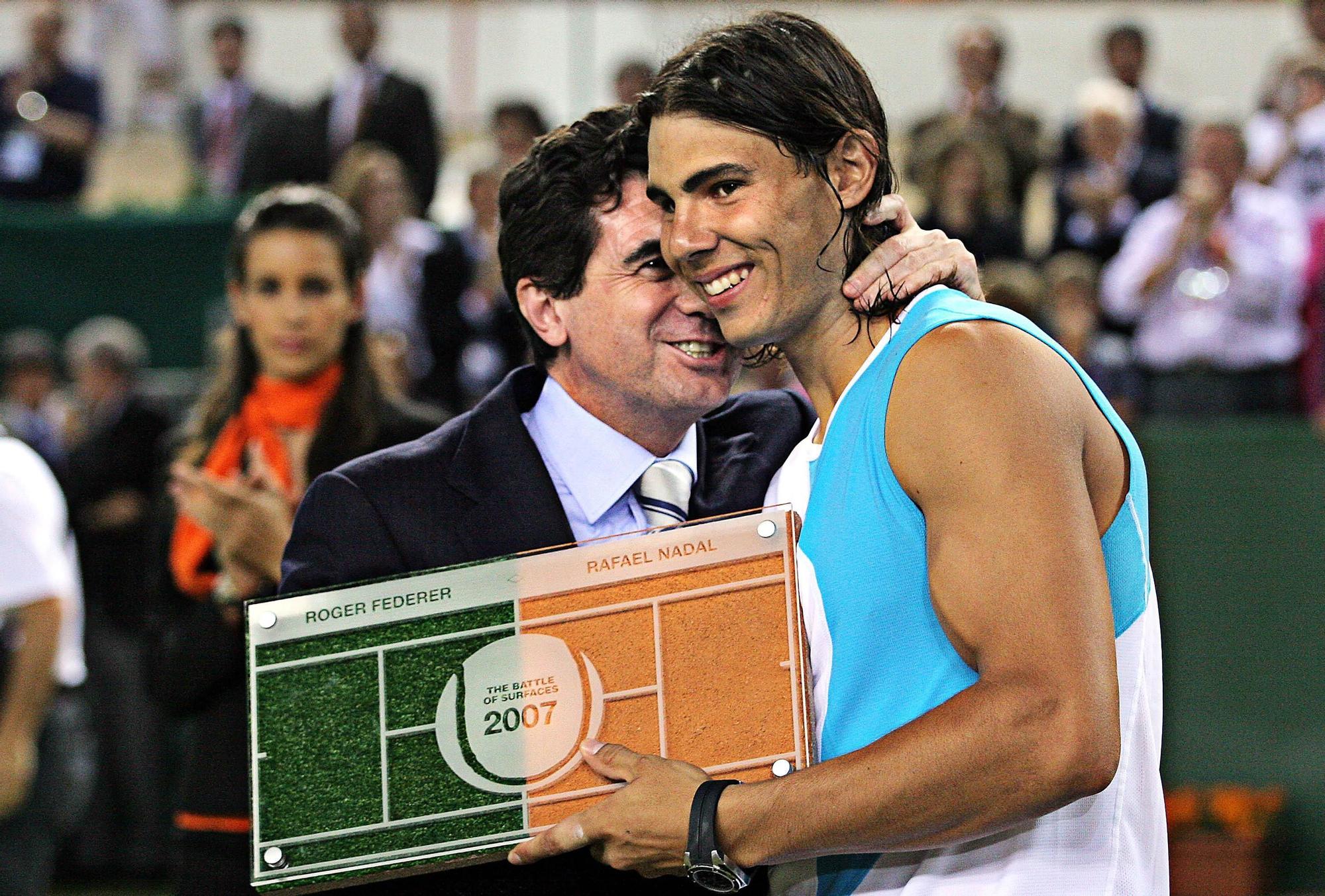 El duelo más atípico entre Nadal y Federer