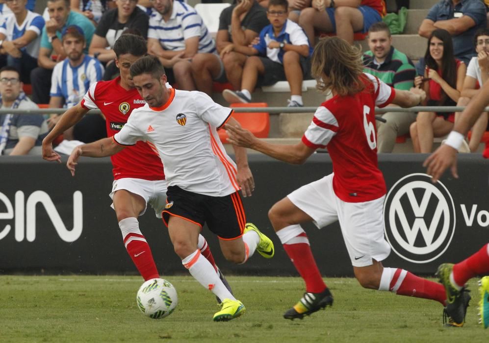 Las mejores imágenes del Valencia Mestalla - Hércules