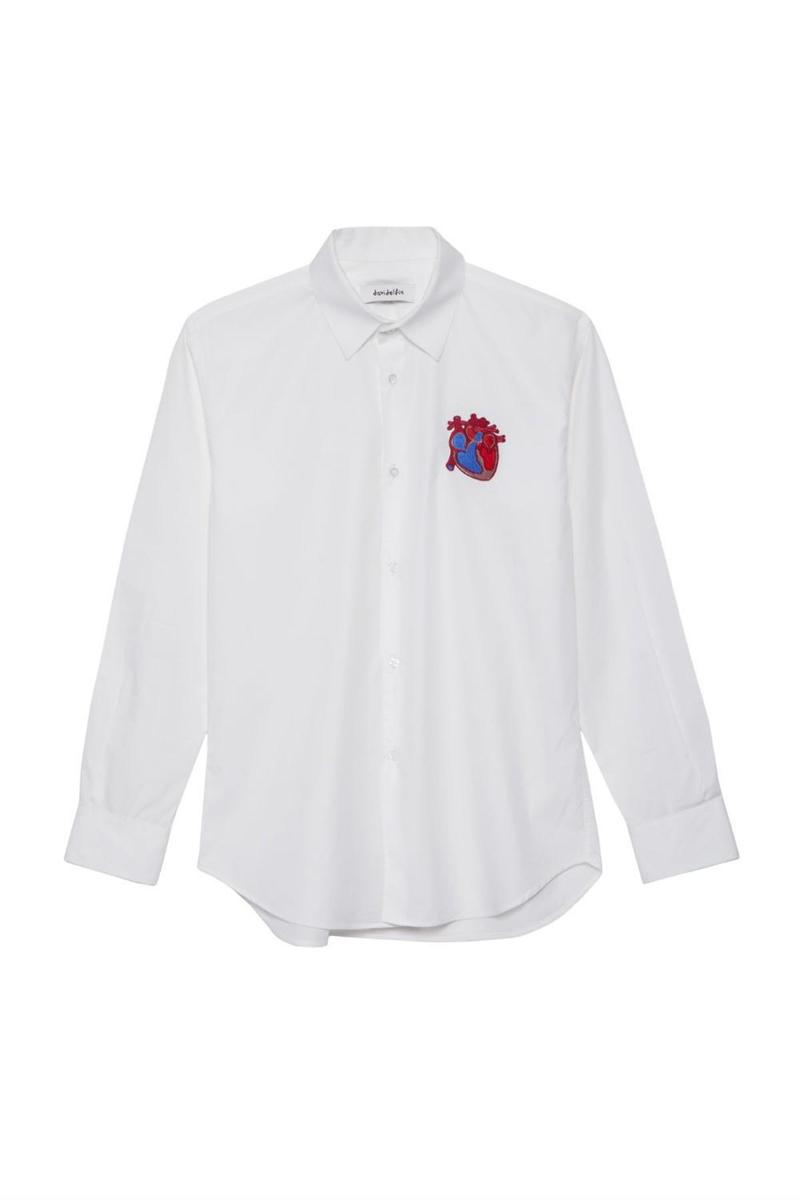 Camisa blanca de la nueva colección de David Delfín