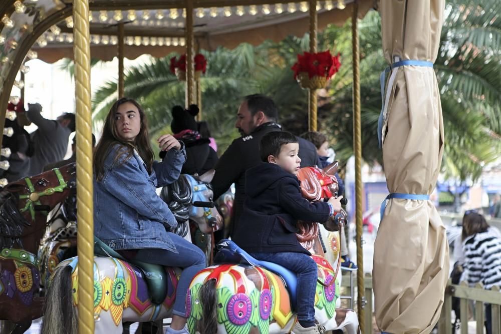 Ambiente navideño en Gijón