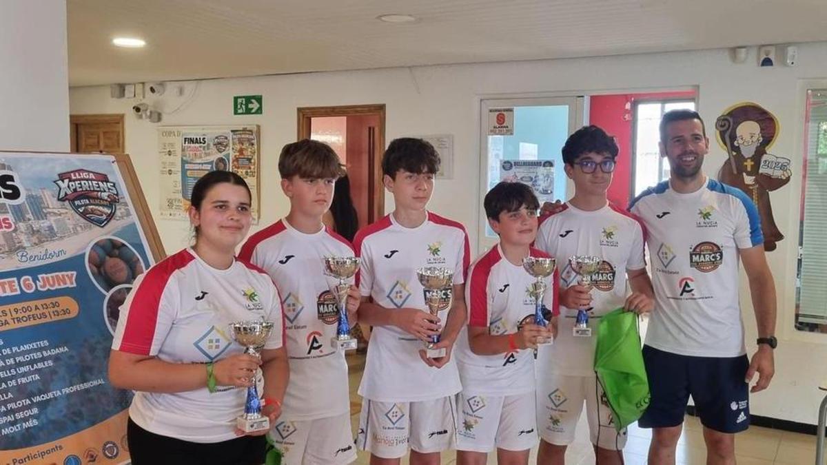 Éxito de l’Escola de Pilota de La Nucía en la Liga Xperiens