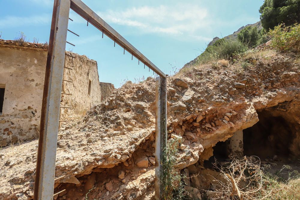 Mina abierta en Orihuela