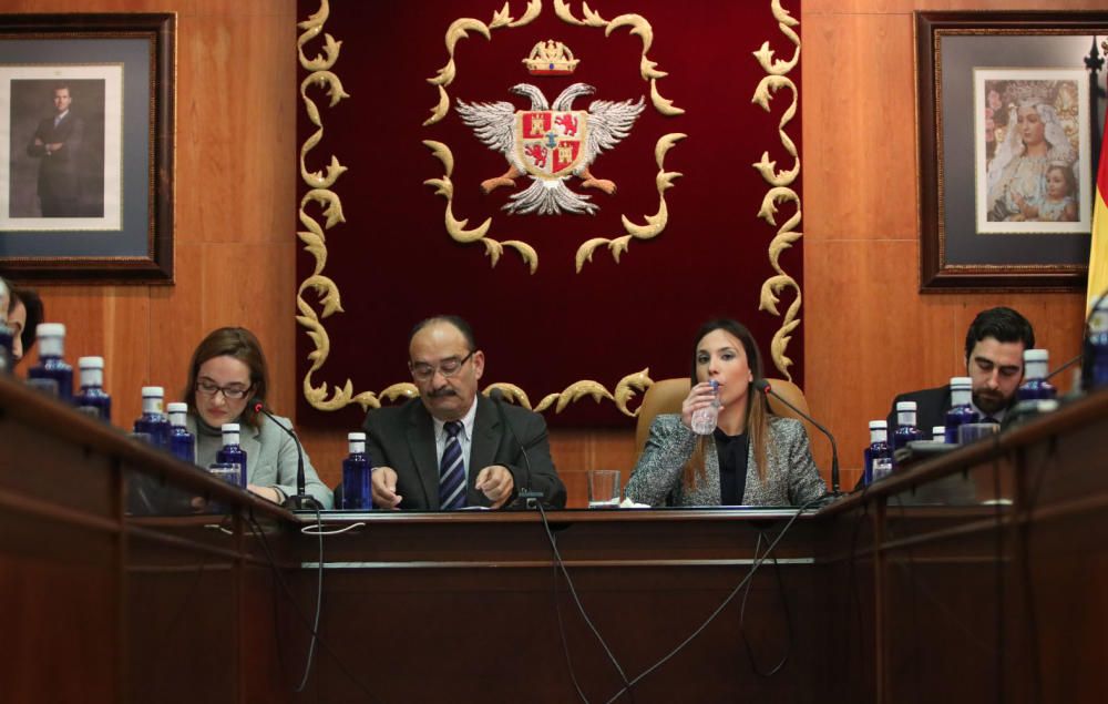 El pleno de Alhaurín el Grande no puede votar la moción de censura contra Antonia Ledesma por las discrepancias en la formación de la mesa de edad