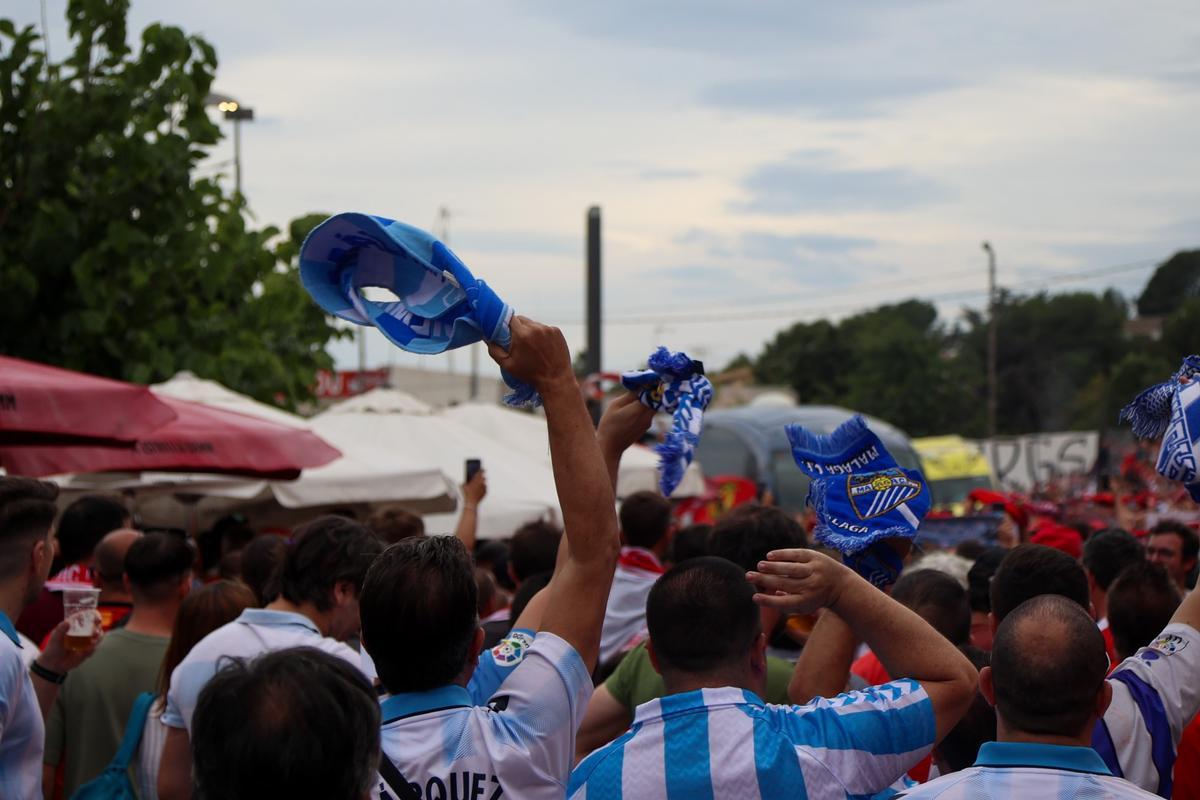 La gran final por el ascenso entre el Nástic y el Málaga CF, en imágenes