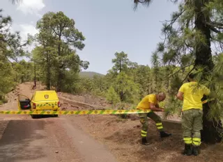 Cierre de carreteras en Tenerife por la ola de calor