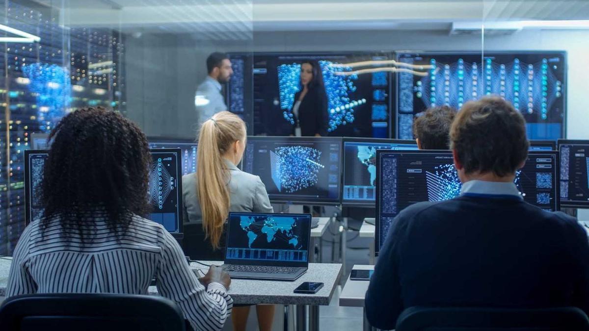 Primer centro de ciberseguridad creado el año pasado en Canarias.