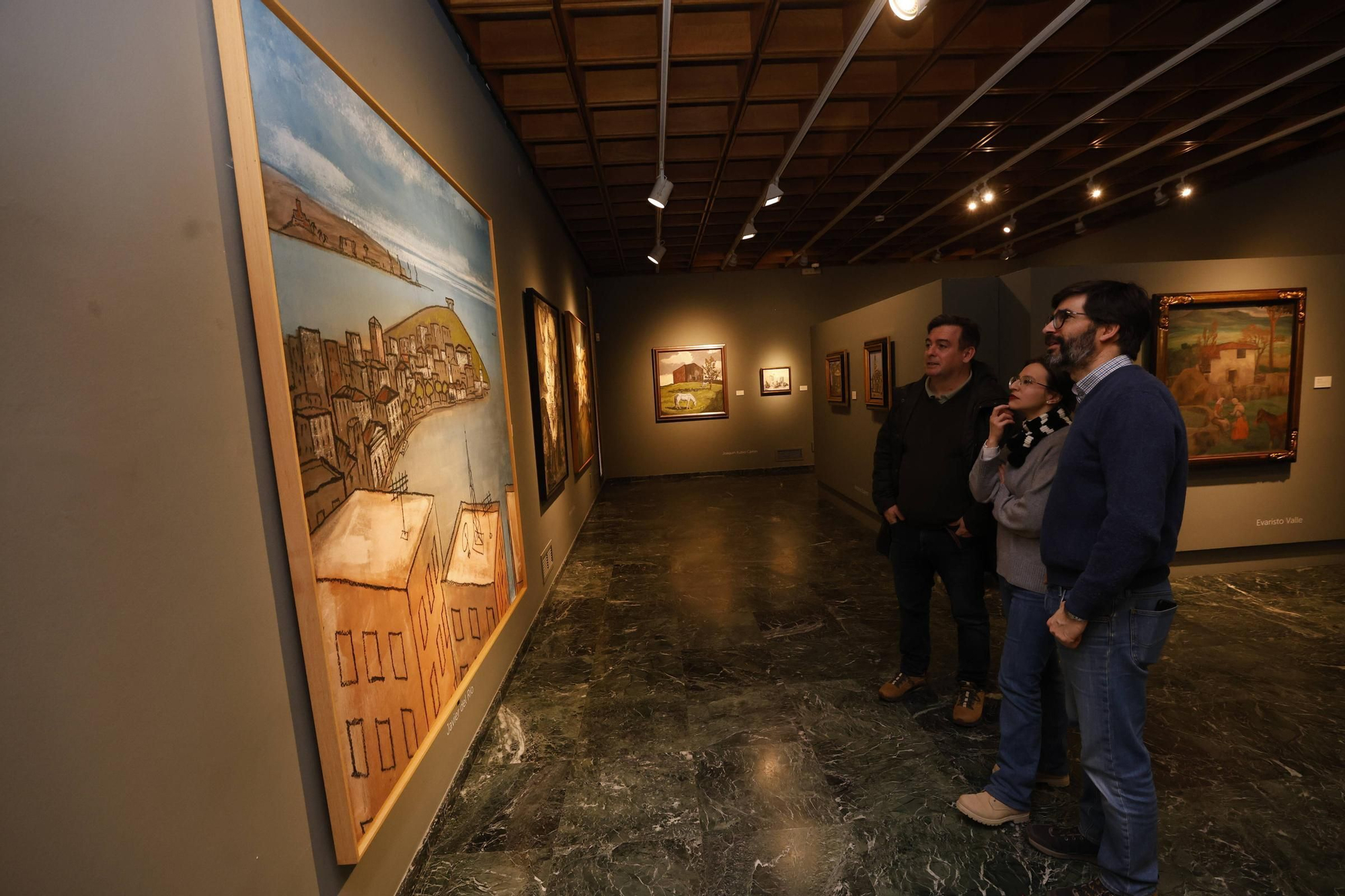 Exposición en el Museo Evaristo Valle.