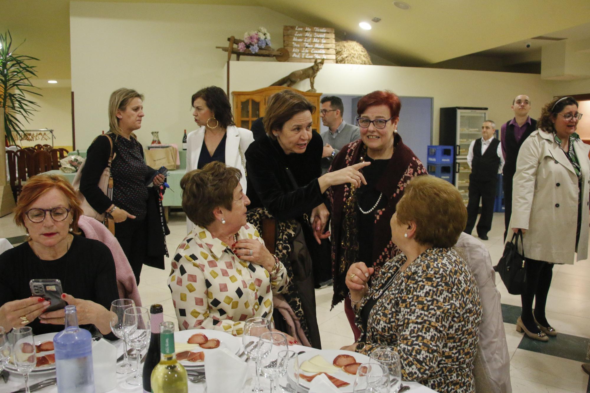 En imágenes: La vocalía de la mujer de la zona rural de Gijón celebra su cena anual