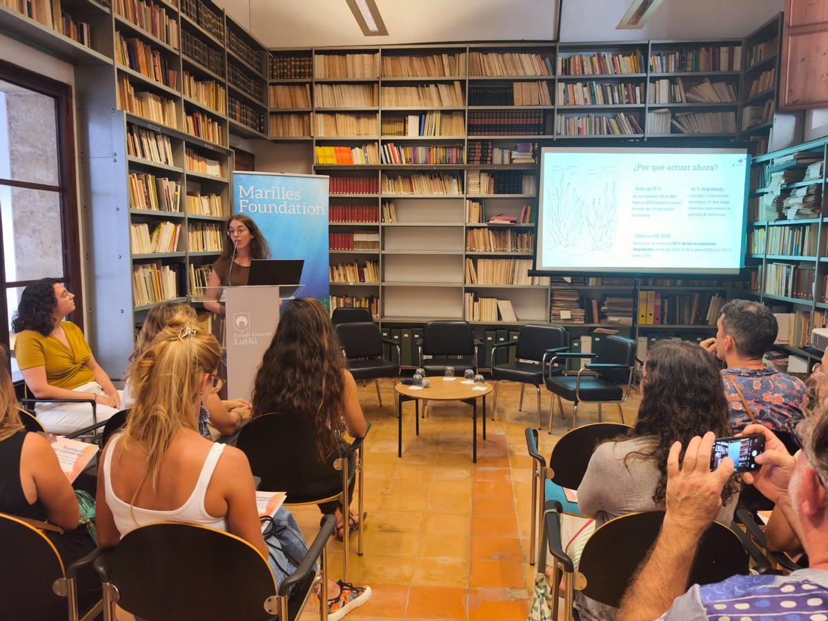 La Fundació Marilles presenta la primera Guía estratégica para la restauración ecológica en el mar Balear