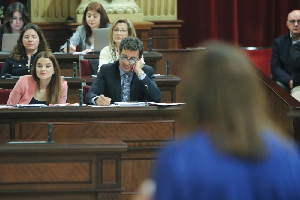 Pleno del Parlament 10 de abril de 2018