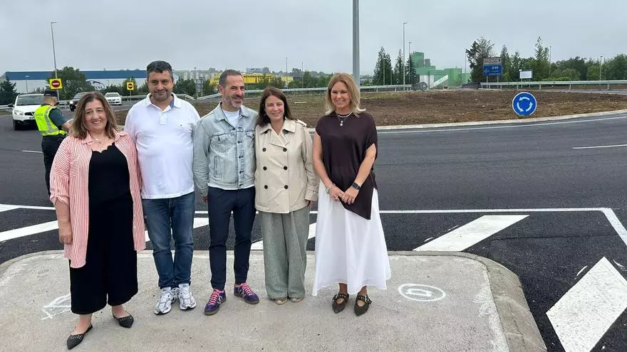 VÍDEO: Inauguración de la nueva rotonda de acceso a Parque Principado y el vial de acceso directo desde Oviedo