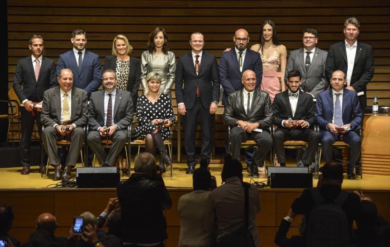 13/12/2018 LAS PALMAS DE GRAN CANARIA. Gala de medallas del deporte Ayto. Las Palmas de Gran Canaria. FOTO: J. PÉREZ CURBELO  | 13/12/2018 | Fotógrafo: José Pérez Curbelo