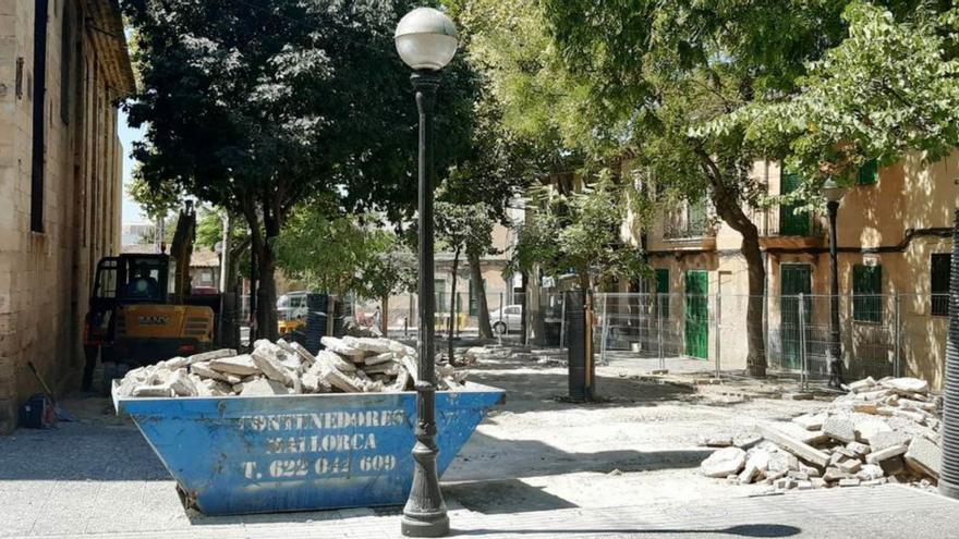 Mejoras en la accesibilidad de la Plaza  de la Iglesia del Coll d’en Rebassa