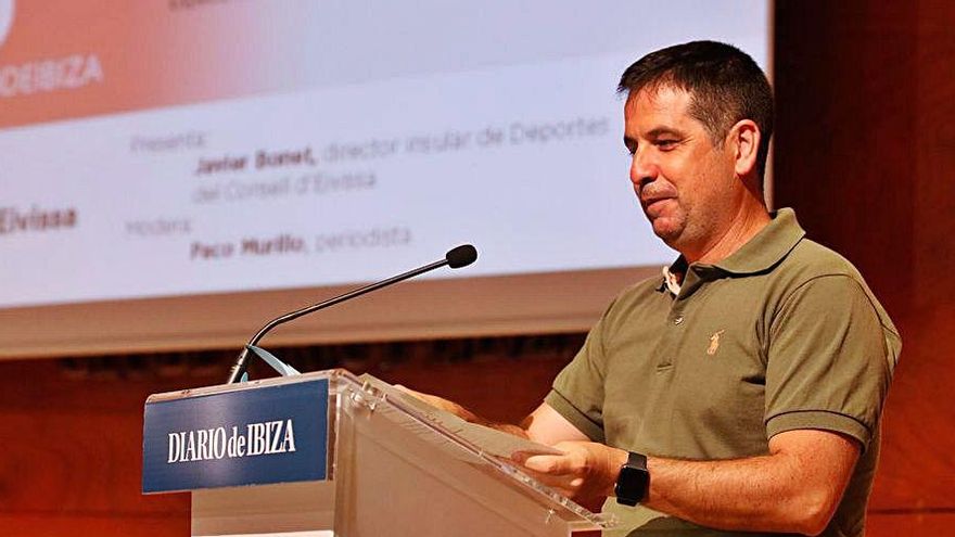 Javi Bonet, director insular de Deportes del Consell. | J.A.RIERA