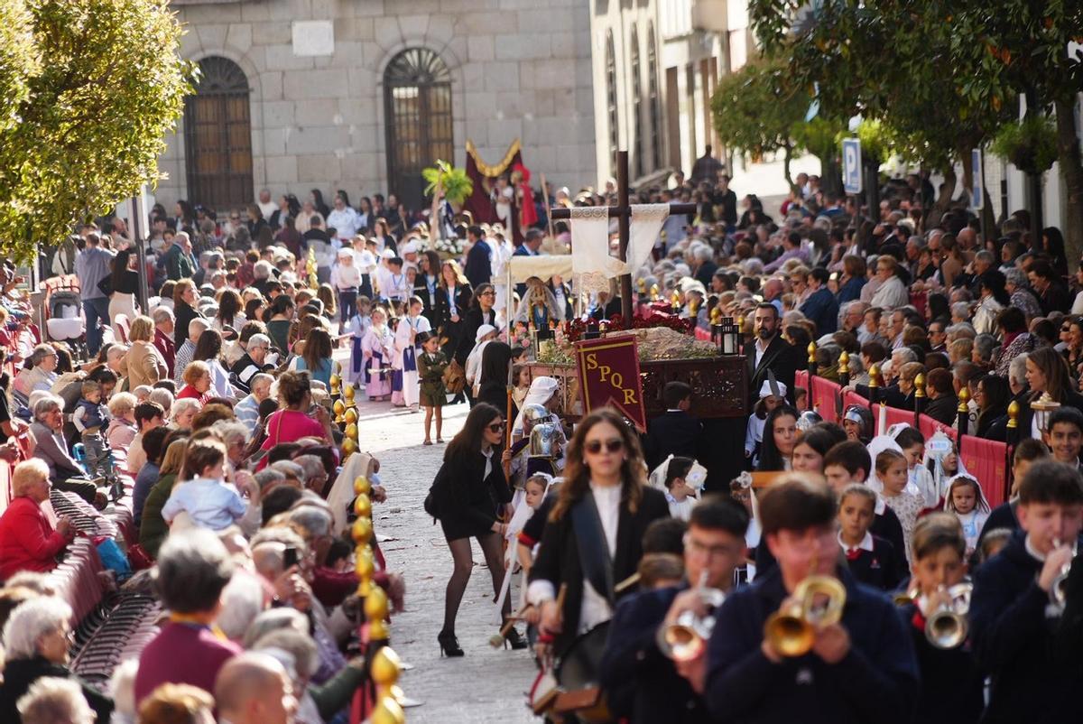 Imagen de la procesión infantl de Pozoblanco.