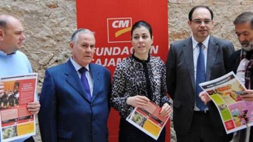 Pedro Martínez (i), Diego González, Virginia Martínez, Pascual Martínez y Alfonso Riera, ayer, en la presentación.