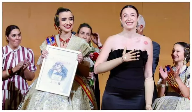La Gala de la Solidaridad de las Fallas, en imágenes