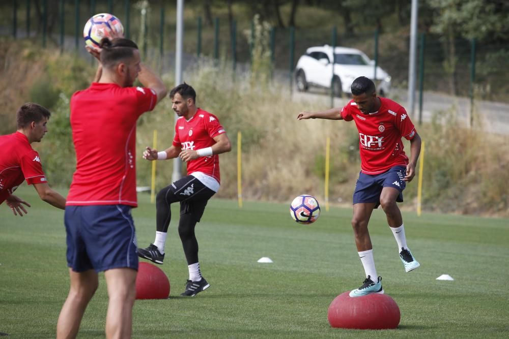 Primer entrenament del Girona FC