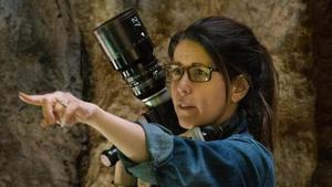 La directora Patty Jenkins, en el ’set’ de rodaje de ’Wonder Woman’.