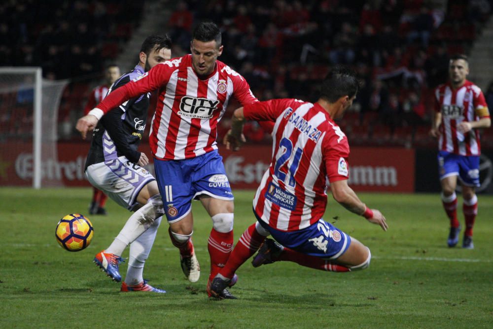 Les imatges del Girona-Valladolid (2-1)