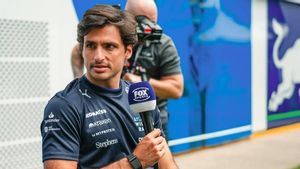 Carlos Sainz, decepcionado