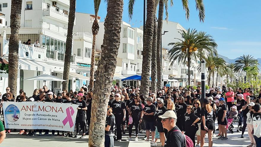 Altea y L&#039;Alfàs se unen en la marcha solidaria contra el cáncer organizada por Anémona