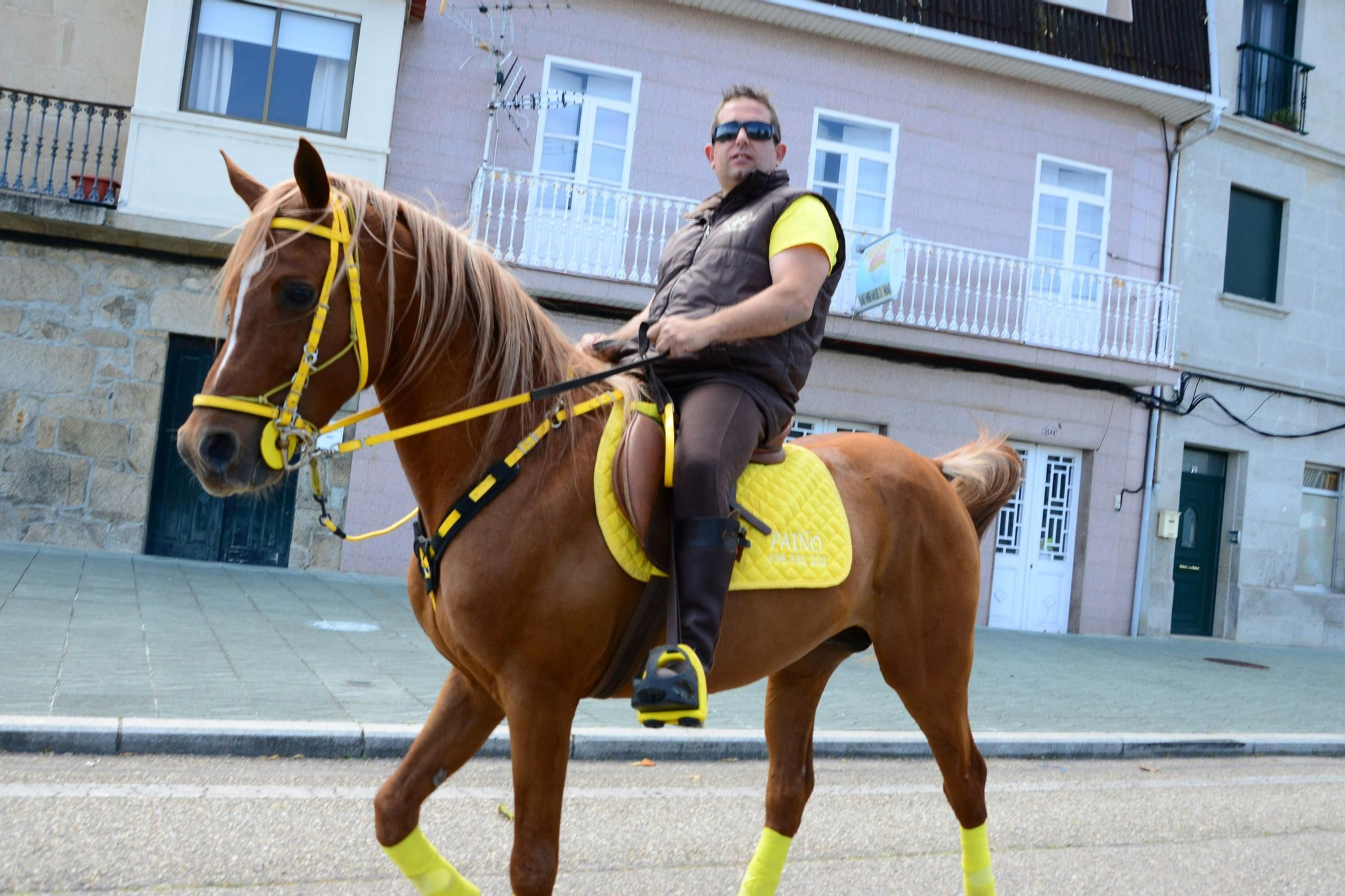 Más de 200 jinetes en la Xuntaza Cabalar de Moaña