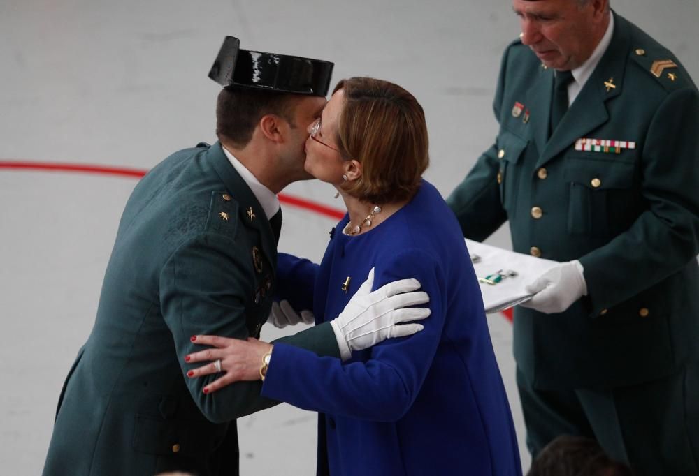 Acto del 173 aniversario de la Fundación de la Guardia Civil en Rubín