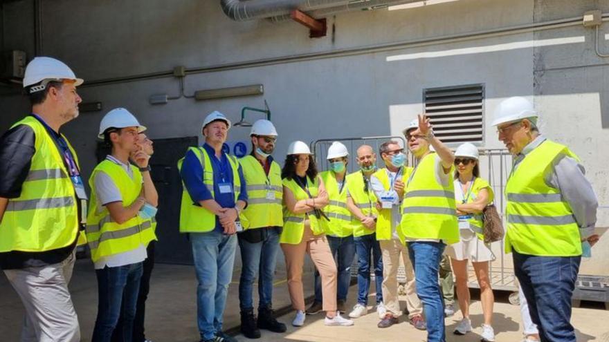 Los ingenieros visitan las entrañas del Hospital de Ibiza