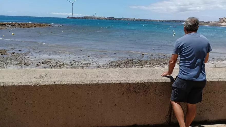 Cuarto día de búsqueda de Manoli en la playa de Arinaga